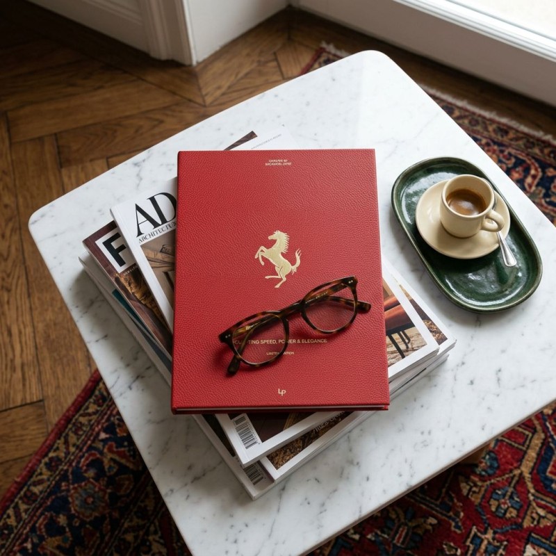 Ferrari: Sculpting Speed | Edizione Deluxe in Pelle Lemoire Home