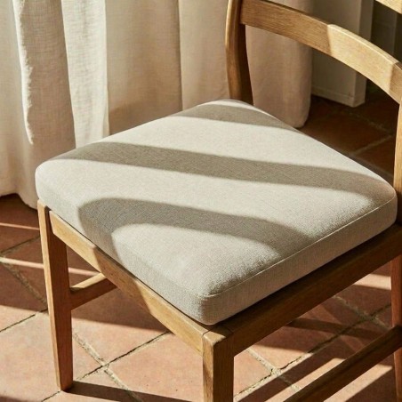 Cuscino coprisedia sfoderabile colorazione naturale – lo stile elegante della linea Eunomia