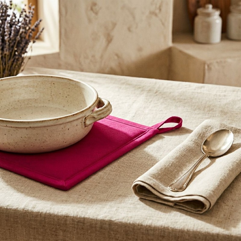 Presina da cucina fucsia in cotone – Collezione Adone Presina da cucina fucsia in cotone – Collezione Adone