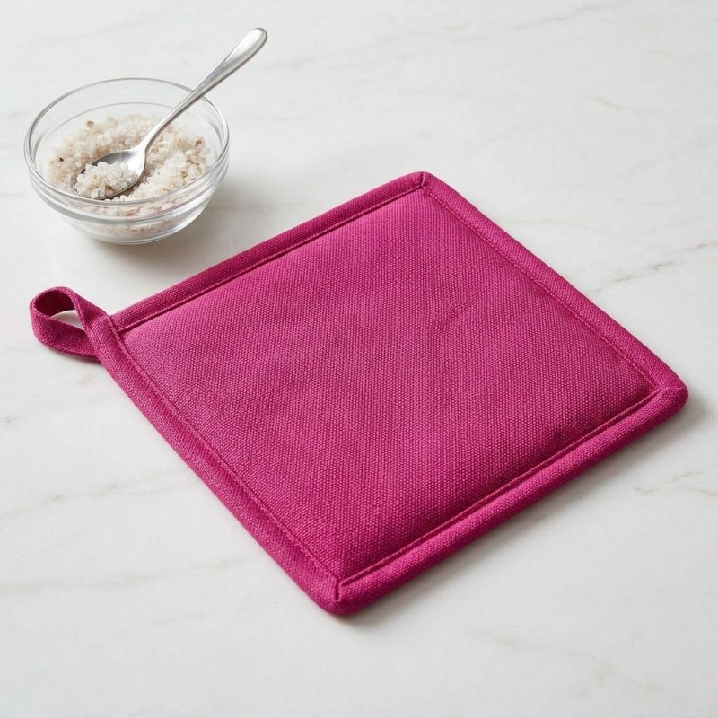 Presina da cucina fucsia in cotone – Collezione Adone Presina da cucina fucsia in cotone – Collezione Adone