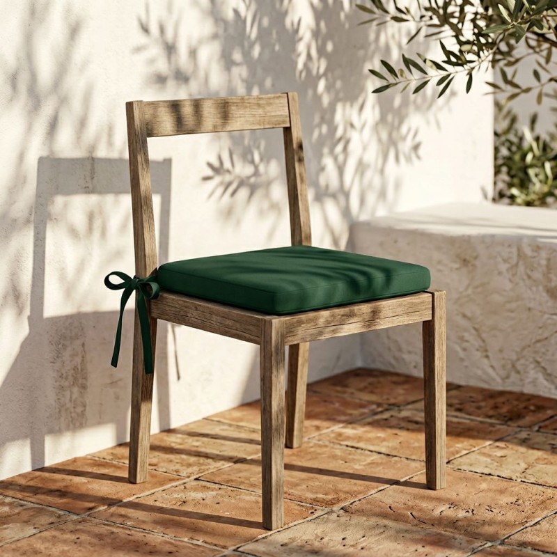 Cuscino coprisedie Selinunte verde bosco – Natura, armonia e comfort quotidiano
