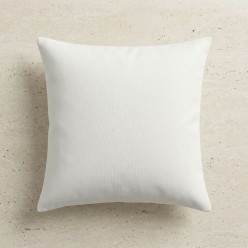 Cuscino Bianco in Cotone 100% Artigianale - Collezione Leukothea | Lemoire Home