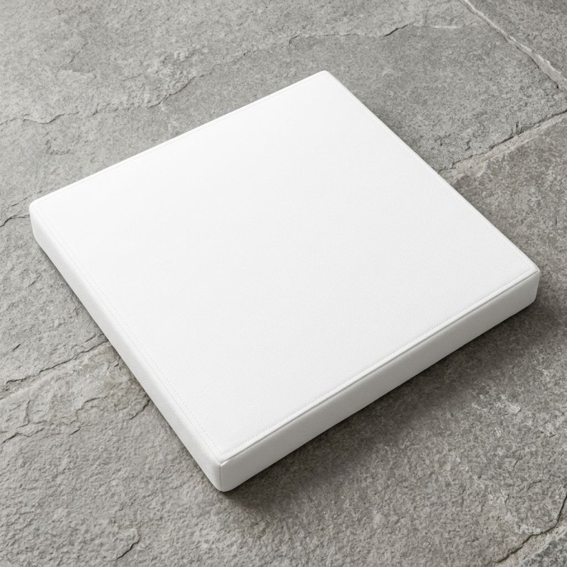Cuscino per Sedia in Cotone 100% Artigianale Bianco - Collezione Leukothea | Lemoire Home Cuscino per Sedia in Cotone 100% Artigianale Bianco - Collezione Leukothea | Lemoire Home