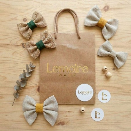 Kit Confezione Regalo Personalizzata Lemoire Home - Box o Shopper con Fiocco e Sigillo Oro