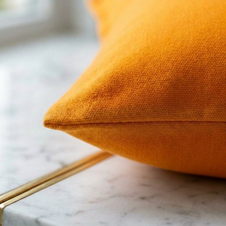 Cuscino Sartoriale Apollo in Puro Cotone – Arancio Olimpo