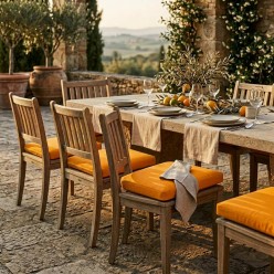 Cuscino per Sedia Sartoriale Apollo in Puro Cotone – Fatto a Mano in Italia