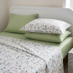 Completo Letto Matrimoniale Alfeo in Puro Cotone 100% - Lemoire Home