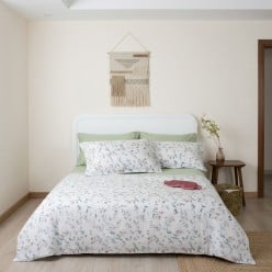 Completo Letto Matrimoniale Alfeo in Puro Cotone 100% - Lemoire Home