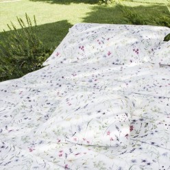 Completo Letto Matrimoniale Arete in Raso di Cotone 300 TC – Stampa Digitale Esclusiva | Lemoire Home