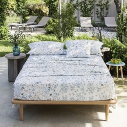Completo Lenzuola Matrimoniale in Raso di Cotone - Collezione Anthea - Lemoire Home