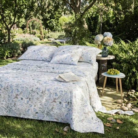 Completo Lenzuola Matrimoniale in Raso di Cotone - Collezione Anthea - Lemoire Home