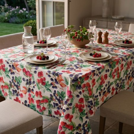 Tovaglia in Puro Cotone collezione botanica Ecuba – Eleganza senza Tempo