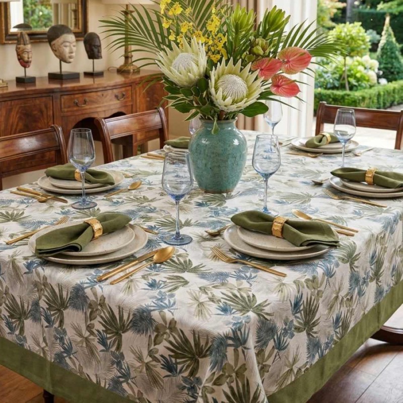 Tovaglia in cotone Panama | Modello Paride | Lemoire Home