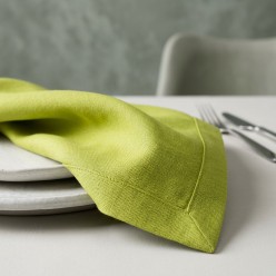 Tovagliolo Artigianale in Cotone Kiwi - Collezione Eris - Lemoire Home