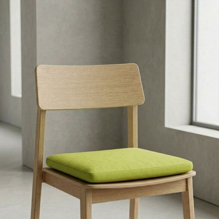Cuscino per Sedia Artigianale in Cotone Kiwi - Collezione Eris - Lemoire Home