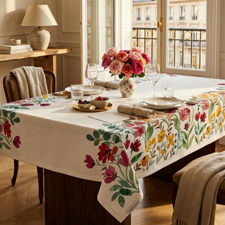 Tovaglia floreale romantica collezione Briseide