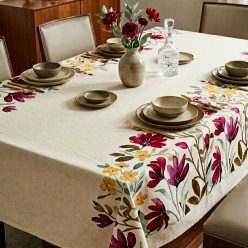 Tovaglia floreale romantica collezione Briseide