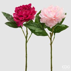 Ramo Peonia Artificiale Real Touch EDG - Eleganza Premium - Lemoire Home
