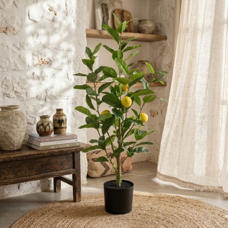 Pianta Artificiale Limone Vogue Enzo de Gasperi 97 cm Pianta Artificiale Limone Vogue Enzo de Gasperi 97 cm
