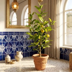 Pianta Artificiale Limone Vogue Enzo de Gasperi 97 cm
