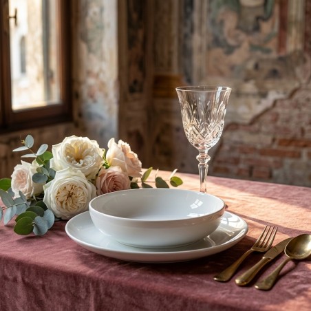 Servizio Tavola 18 Pezzi Nordica Weiss – Porcellana Bianca Lemoire Home