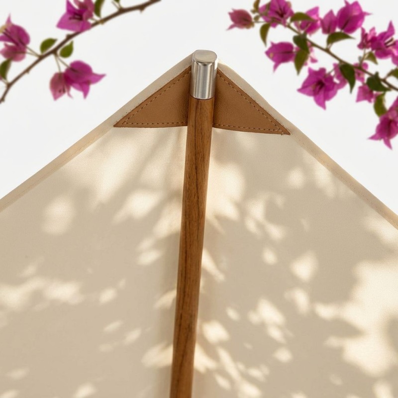 dettaglio telo Ombrellone Braccio in Ecrù 3x4| Lemoire Home