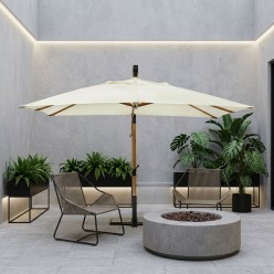 Ombrellone Braccio in Ecrù 3x4| Lemoire Home