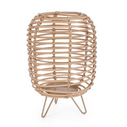 Lanterna Design in Polyrattan Naturale | Lemoire Home