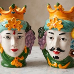 Testa di Moro Sicily in Ceramica H17 | Selezione Lemoire Home