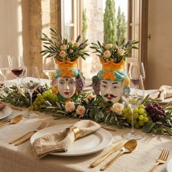 Testa di Moro Sicily in Ceramica H17 | Selezione Lemoire Home