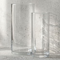 Vaso Cilindrico in Vetro Ottico Nida EDG | Lemoire Home