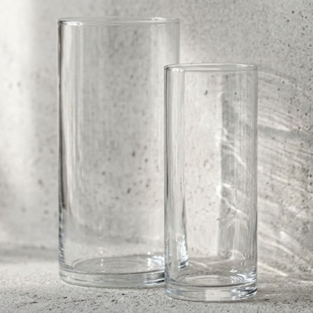 Vaso Cilindrico in Vetro Ottico Nida EDG | Lemoire Home