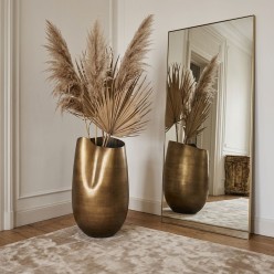 Vaso Deluxe Bombato EDG Bronzo H65 | Selezione Lemoire Home