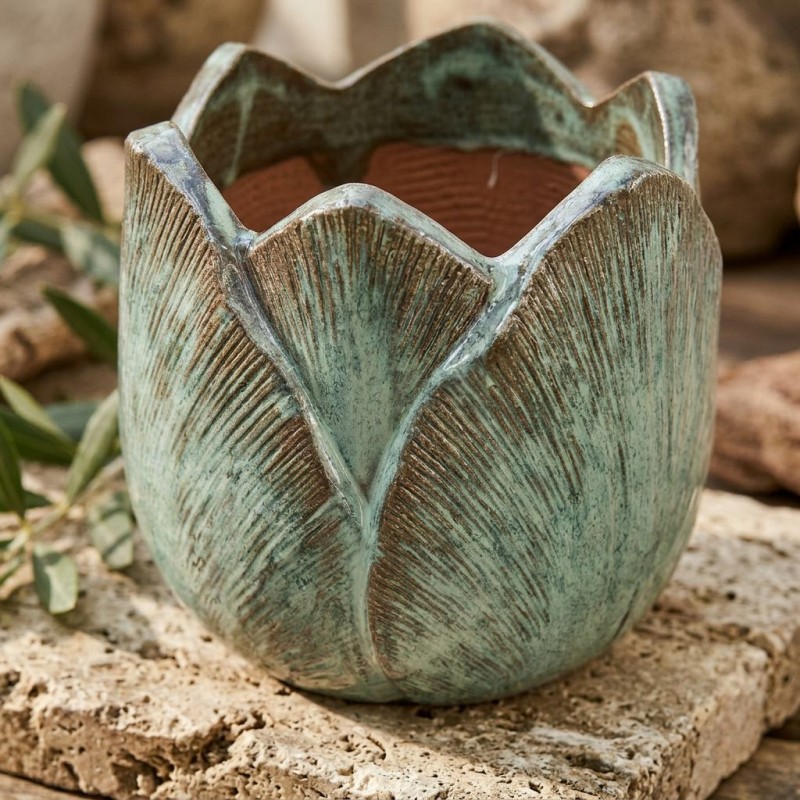 Vasi Tulipano Ottanio in Ceramica Lemoire Home