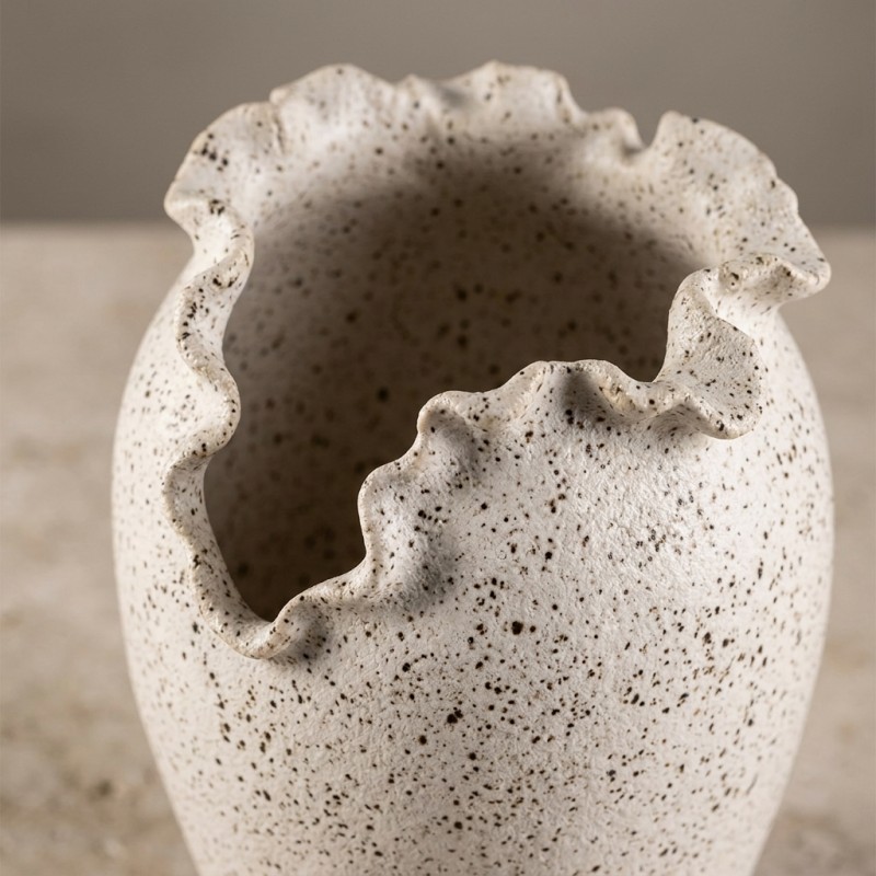 Coppia Vasi Chakra Conchiglia in Ceramica | Lemoire Home Coppia Vasi Chakra Conchiglia in Ceramica | Lemoire Home