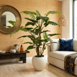 Alocasia Vogue EDG h 180 cm: Pianta Artificiale Luxury Lemoire Home