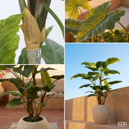 Alocasia Vogue EDG h 180 cm: Pianta Artificiale Luxury Lemoire Home