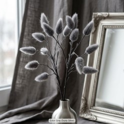 Ramo Lagurus Ovata EDG H70 cm | Piumini d'Arredo Lemoire Home