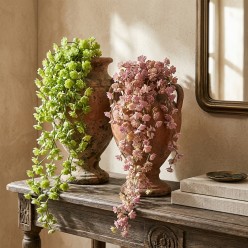 Echeveria Olis Artificiale Cespuglio Cadente H44 cm Enzo de Gasperi