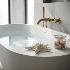 Stella Marina Decorativa EDG in Resina Bianco Naturale - 8-12 cm