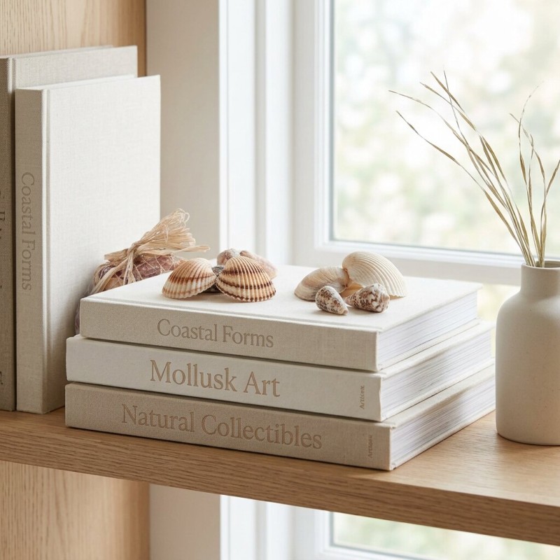 Conchiglie Marine Naturali - Set Decorativo Deluxe EDG Conchiglie Marine Naturali - Set Decorativo Deluxe EDG