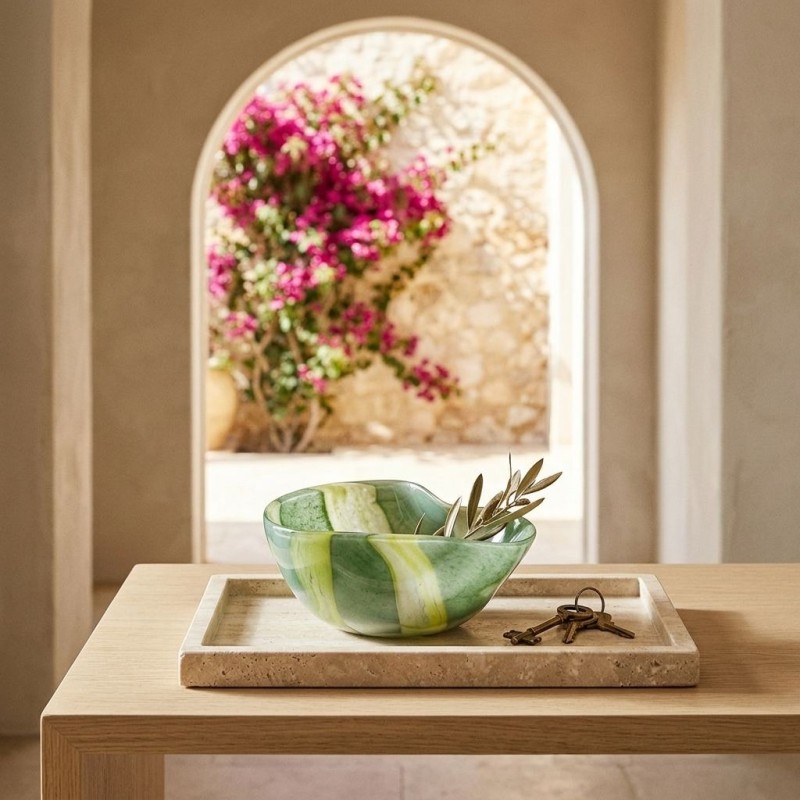 Svuotatasche Gaily Verde in Vetro Artistico | Lemoire Home Svuotatasche Gaily Verde in Vetro Artistico | Lemoire Home