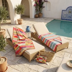 Telo Mare Microfibra Stromboli Daunex Double-Face Chic