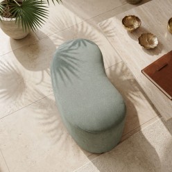 Panca Pouf mezzaluna Relax Design L'Oca Nera