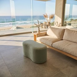 Panca Pouf mezzaluna Relax Design L'Oca Nera