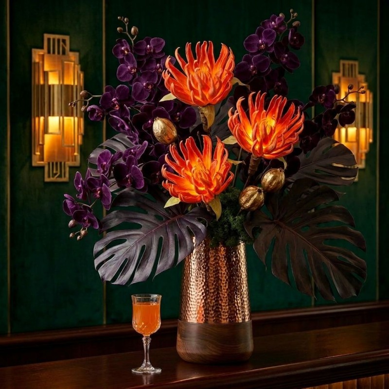 Ramo Decorativo Fiore Dragon Claw Artificiale Ramo Decorativo Fiore Dragon Claw Artificiale