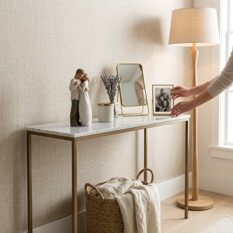 Statua Promise Willow Tree in Resina Dipinta a Mano | Lemoire Home