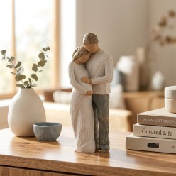 Statua Willow Tree Home Originale - Scultura Coppia in Dolce Attesa