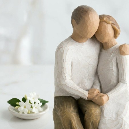 Statua Anniversario Willow Tree Susan Lordi in Resina Dipinta
