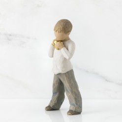 Statuina Heart of Gold Willow Tree | Scultura con Cuore in Oro